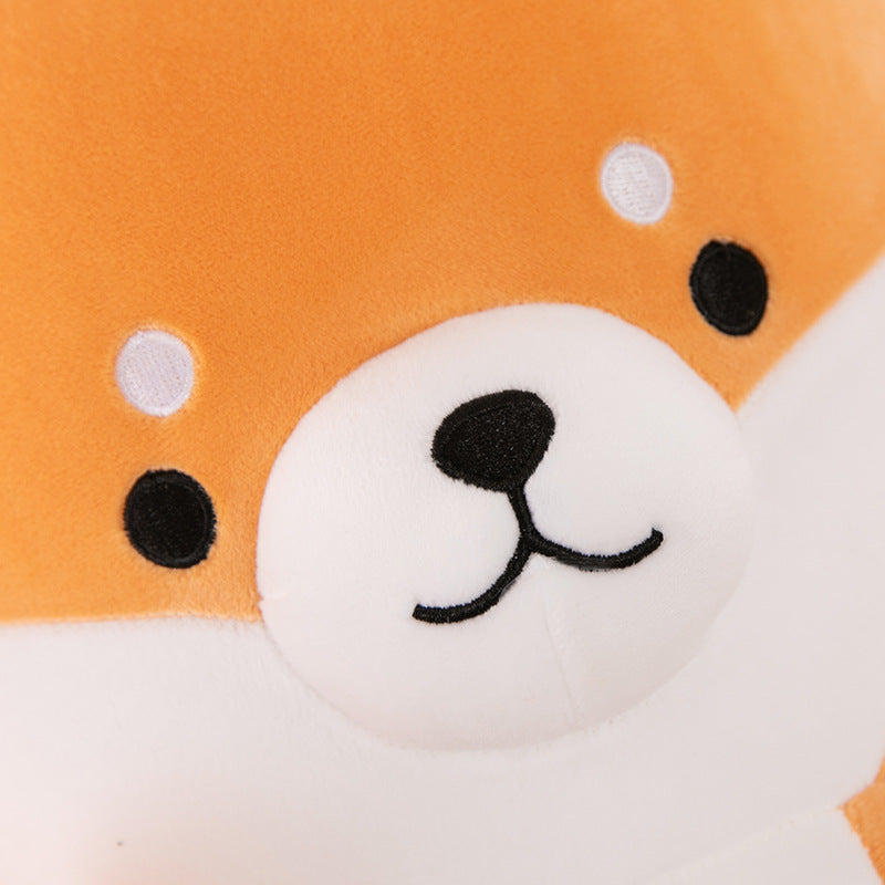 90CM Long Dog Plush Toys Long Body Pillow Cartoon Stuffed Animals Soft Doll Pillows Gifts For Kids Girls