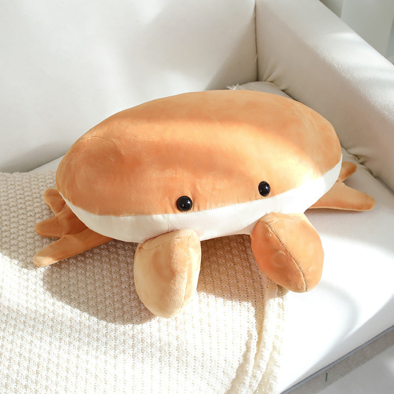 50CM Bread Crab Soft Ocean Animals Dolls Cat Plush Stuffed Toy Mascot Birthday Xmas Gift Home Decor