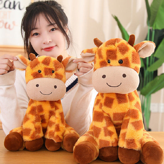 45CM Sika Deer Toys Soft Dolls Kawaii Animals Christmas Dolls Birthday Gift For Kids Baby Mascot Halloween Gifts