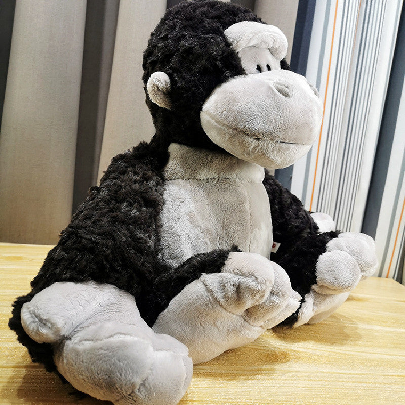 35CM Mini Chimp Baby Hug'ems Plush Toys Cuddly Soft Stuffed Wild Animals Monkey Dolls For Kids Halloween Gifts Home Decor