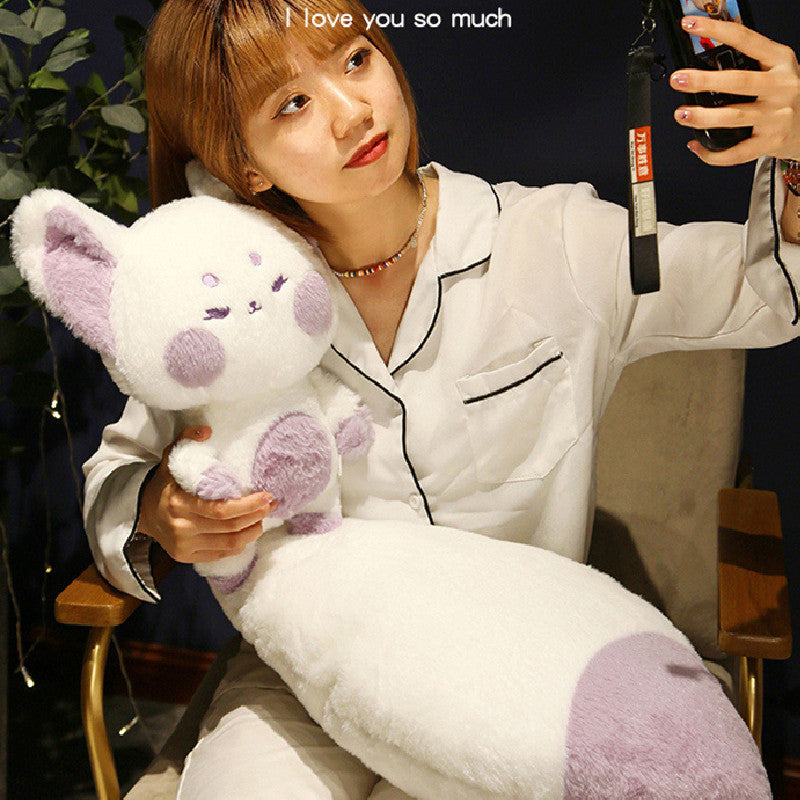 100CM Cute Big Tail Fox Pillow Stuffed Animals Plush Toy For Babies Kids Dolls Birthday Xmas Gifts