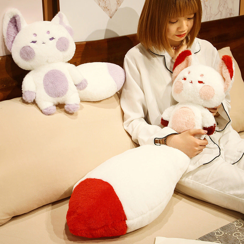 100CM Cute Big Tail Fox Pillow Stuffed Animals Plush Toy For Babies Kids Dolls Birthday Xmas Gifts