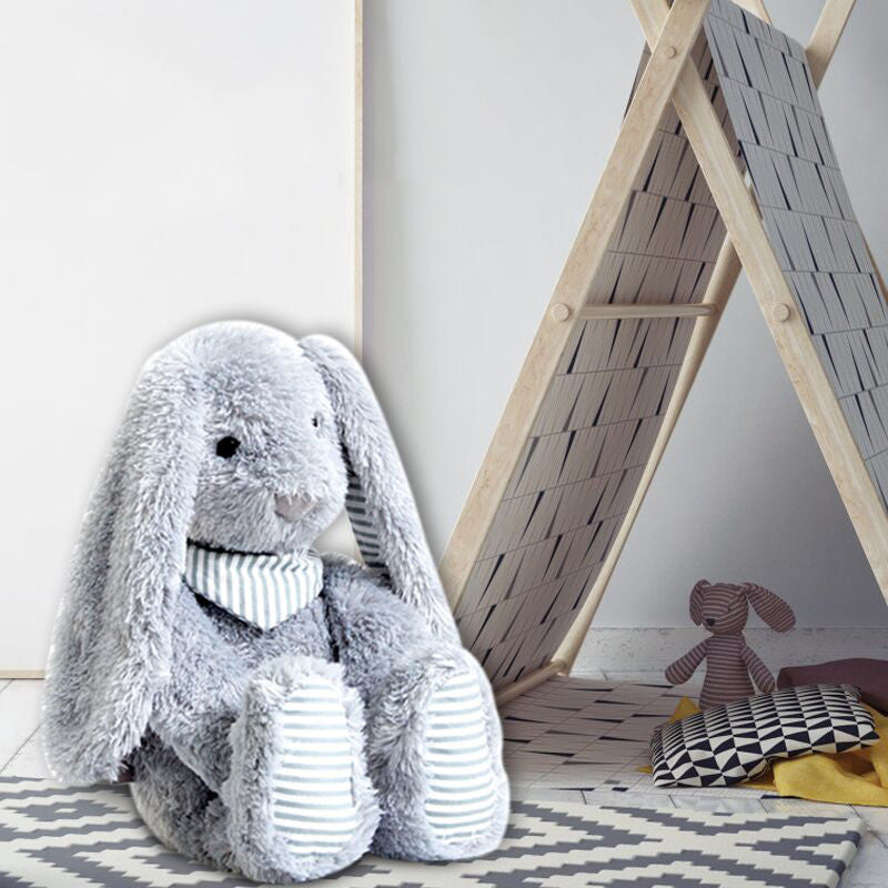 38CM Cuddly Scarf Gary Rabbit Plush Toys Soft Stuffed Animals Dolls For Baby Kids Mascot Princess Birthday Rag Doll Xmas Gift