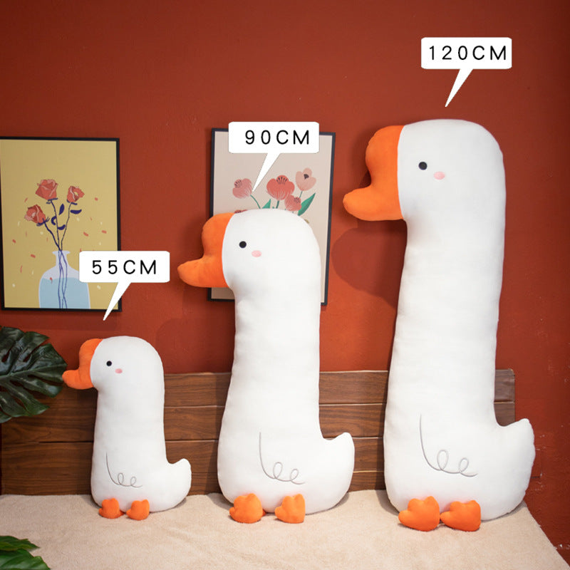 120CM Geese Dinosaur Giraffe Unicorn Sleep Pillow Plush Toys Cartoon Soft Stuffed Animal Dolls Mascot Birthday Xmas Gift