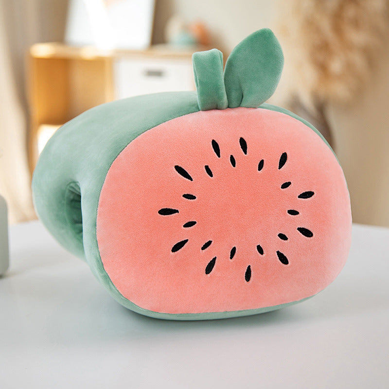 23CM Animals Dolls Cute Cartoon Plush Dinosaur Hand Warmers Bag Soft Plush Pillow Winter Expressive Gift For Kids Adult