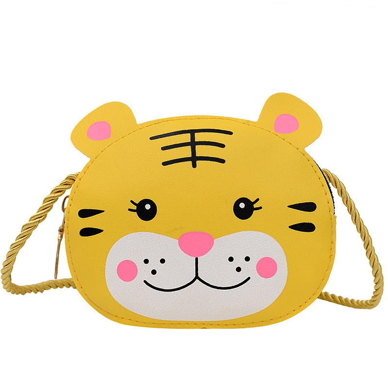 Kawaii Children Rabbit Bear Cat Animals Crossbody Shoulder Bag Chain Strap Purse Bag For Girls Kids Children's Day Gift