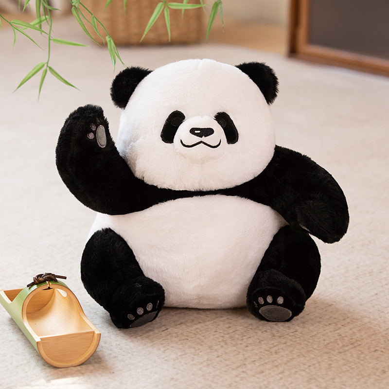 30CM Cute Panda Plush Toys Cartoon Soft Stuffed Animals Dolls Mascot Birthday Xmas Gift