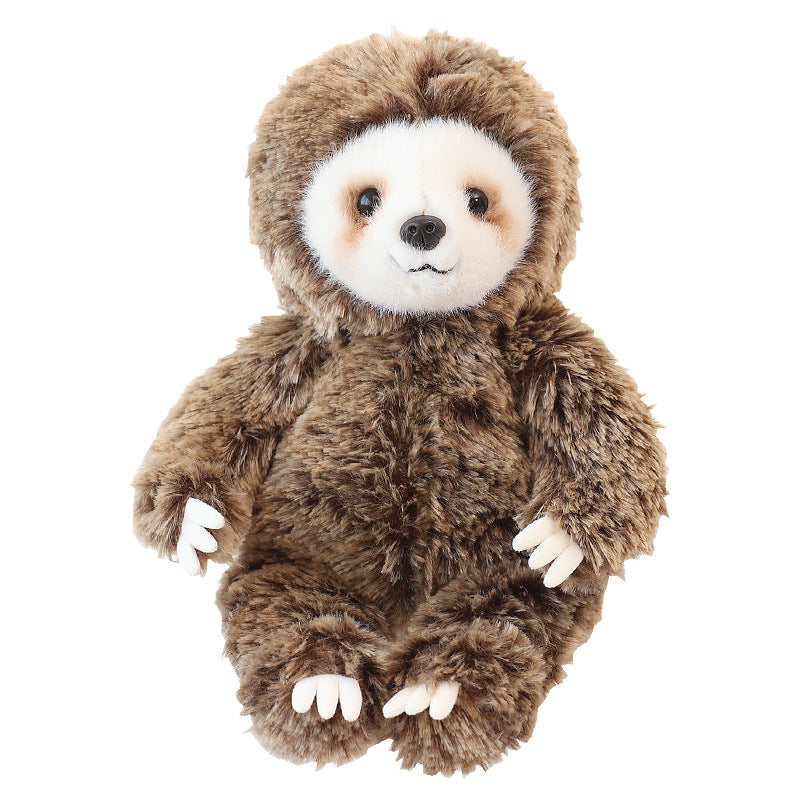 35CM Sloth Dolls Soft Cuddly Wild Animals Plush Toy Birthday Gift For Kids Baby Mascot Halloween Xmas Gifts
