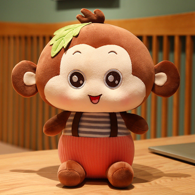 65CM Cute Monkey Dolls Stuffed Wild Animals Plush Pillow Toy For Kids Birthday Xmas Gifts