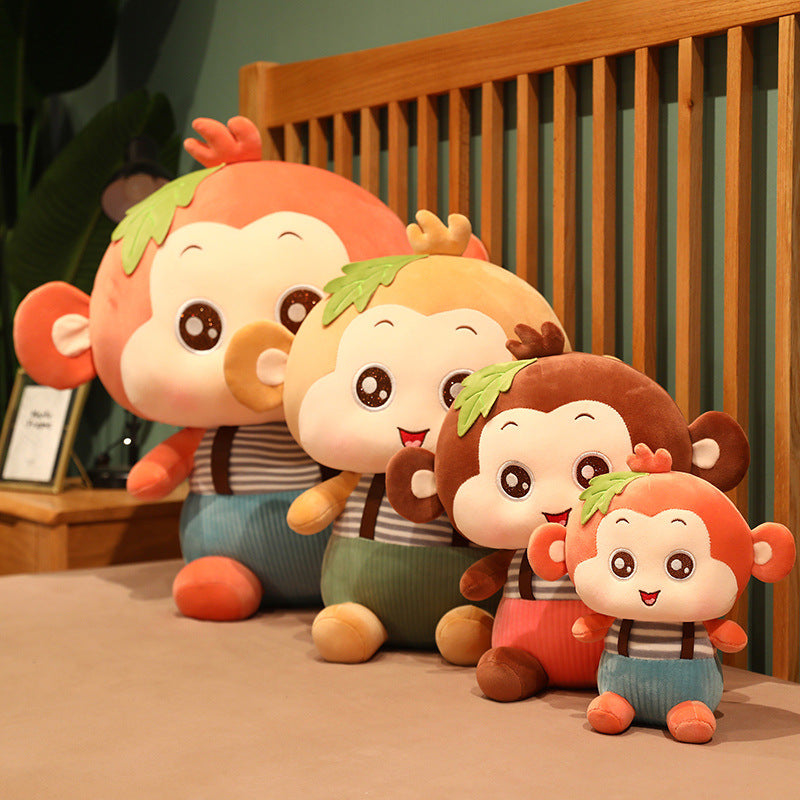 65CM Cute Monkey Dolls Stuffed Wild Animals Plush Pillow Toy For Kids Birthday Xmas Gifts