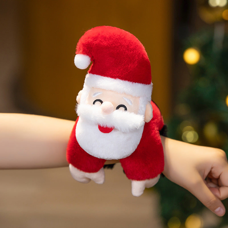 25CM Santa Claus/Snowman/Elk Plush Toy Dolls Stuffed Birthday Xmas Gifts For Kids Children Christmas Decor