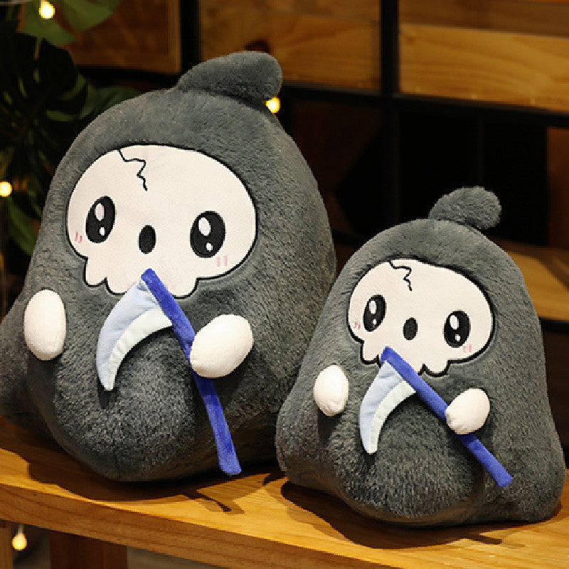 40CM Cute Ghost Skeleton Plush Toys Cartoon Soft Stuffed Dolls Gift For Kids Halloween Decor