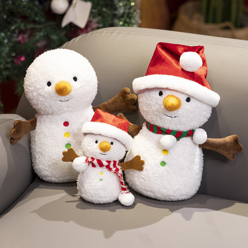 30CM Snowman Gingerbread Man Christmas Tree Plush Toy Dolls Stuffed Birthday Xmas Gifts For Kids Children Christmas Decor