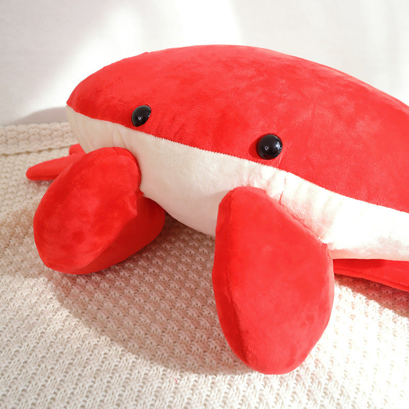 50CM Bread Crab Soft Ocean Animals Dolls Cat Plush Stuffed Toy Mascot Birthday Xmas Gift Home Decor