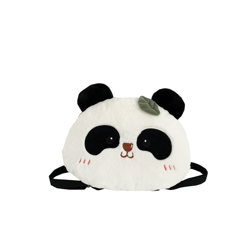 40CM Cute Panda Plush Shoulder Bags Crossbody Bag Backpack School Bags Rucksack Cartoon Soft Stuffed Gift