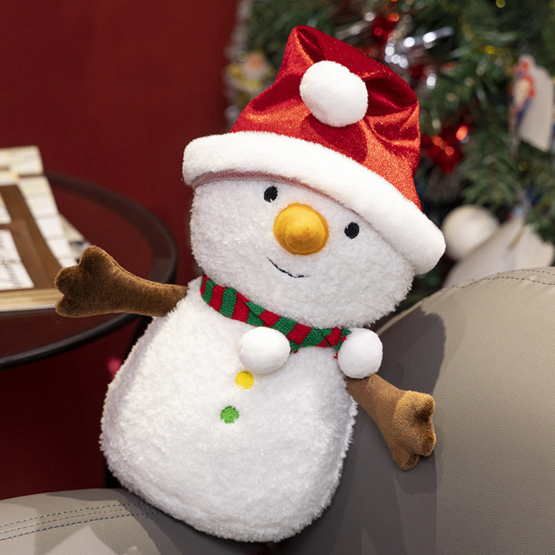 30CM Snowman Gingerbread Man Christmas Tree Plush Toy Dolls Stuffed Birthday Xmas Gifts For Kids Children Christmas Decor