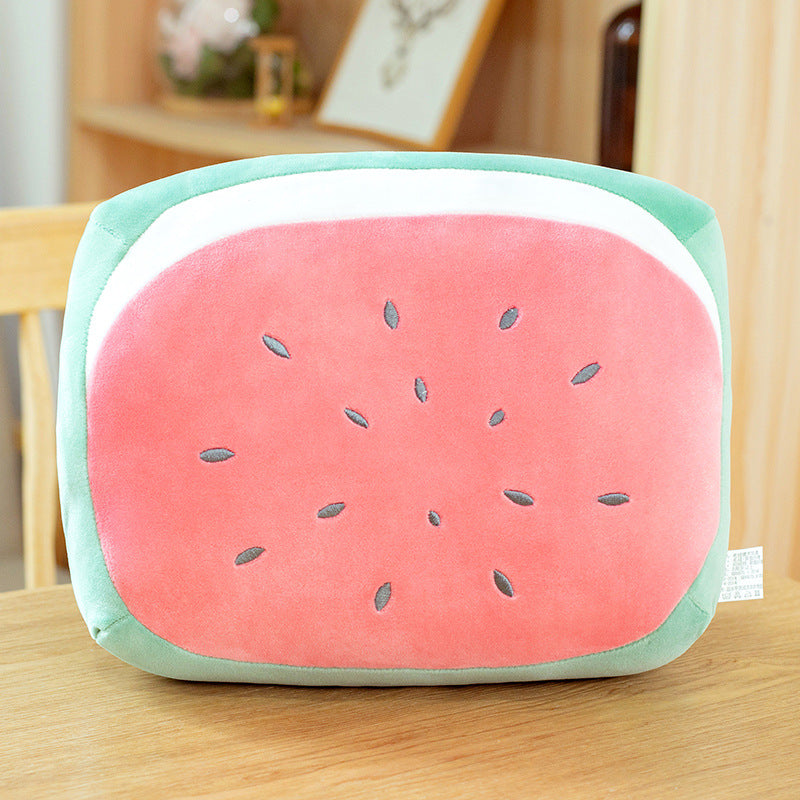 32CM Crocodile Carrot Strawberry Unicorn Plush Hand Warmers Bag Cute Cartoon Soft Animals Dolls Pillow Winter Expressive Gift