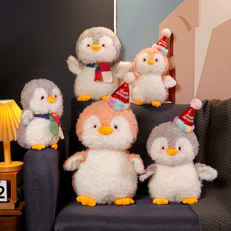 40CM Kawaii Penguin Toys Soft Dolls Animals Dolls Birthday Gift For Kids Baby Mascot Christmas Decor