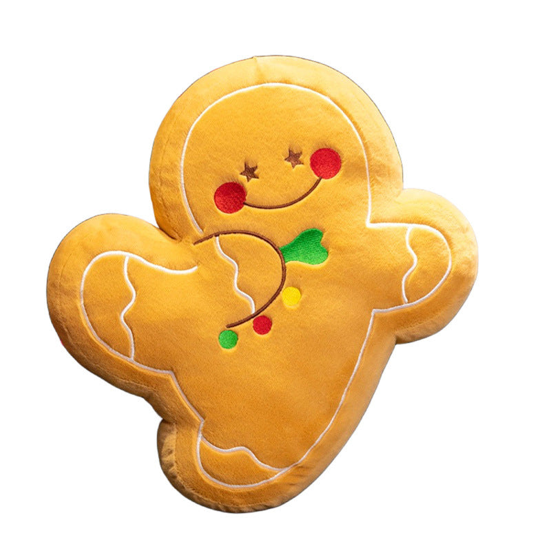 30CM Snowman Gingerbread Man Christmas Tree Plush Toy Dolls Stuffed Birthday Xmas Gifts For Kids Children Christmas Decor