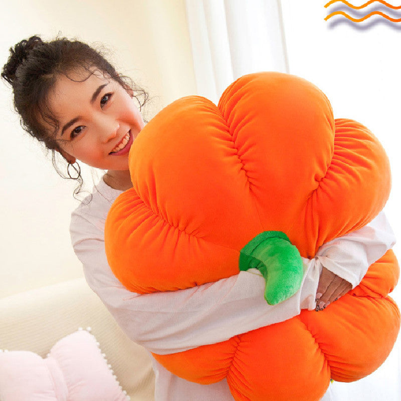60CM Pumpkin Pillow Plush Toys Cartoon Soft Stuffed Dolls Mascot Birthday Xmas Gift Halloween Decor