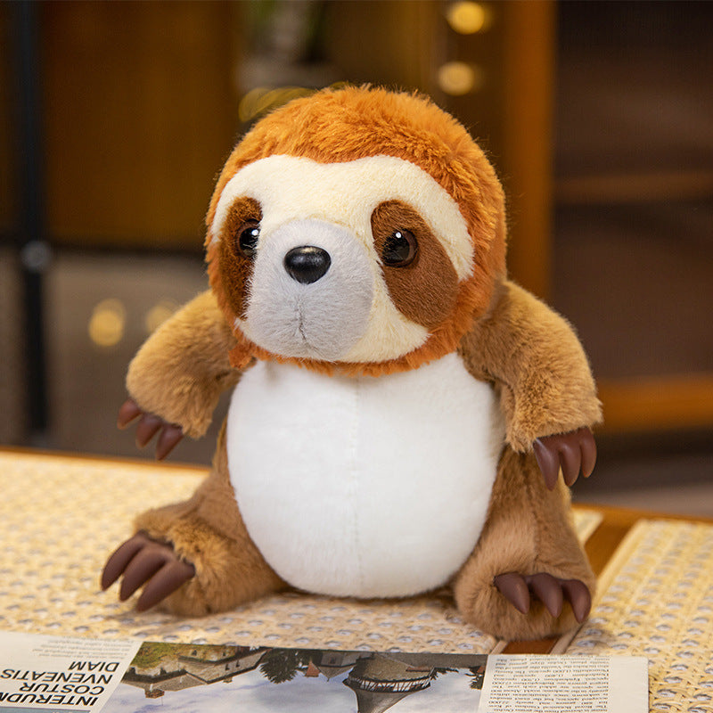 28CM Sloth Koala Panda Raccoon Animals Dolls Soft Toy Kawaii Toy Birthday Gift For Kids Baby Mascot Halloween Xmas Gifts