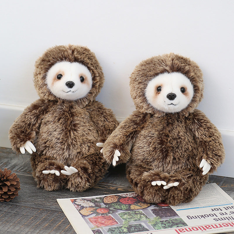 35CM Sloth Dolls Soft Cuddly Wild Animals Plush Toy Birthday Gift For Kids Baby Mascot Halloween Xmas Gifts