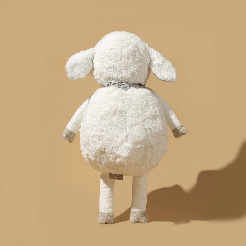 26CM Cute Scarf Sheep Plush Toys Stuffed Animal Dolls For Kids Children Birthday Xmas Gift