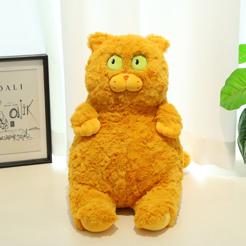 40CM Fat Dinosaur/Pig/Cat/Fox Stuffed Animals Dolls Plush Pillow Toys Mascot Kids Birthday Xmas Gift Home Decor