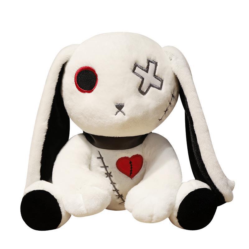 Reborn Rabbit Plush Toys Cartoon Soft Stuffed Animals Dolls Mascot Birthday Xmas Gift Pink Halloween Decor