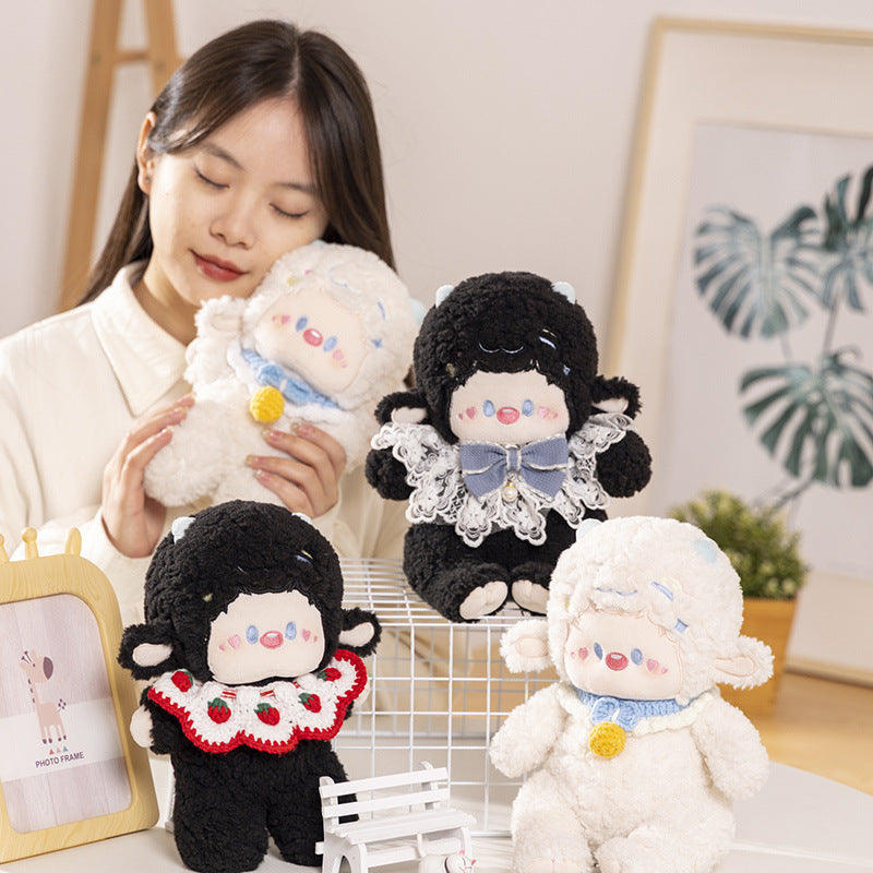 25CM Kawaii Sheep Plush Toys Stuffed Animal Dolls For Kids Children Birthday Xmas Valentine's Day Gift