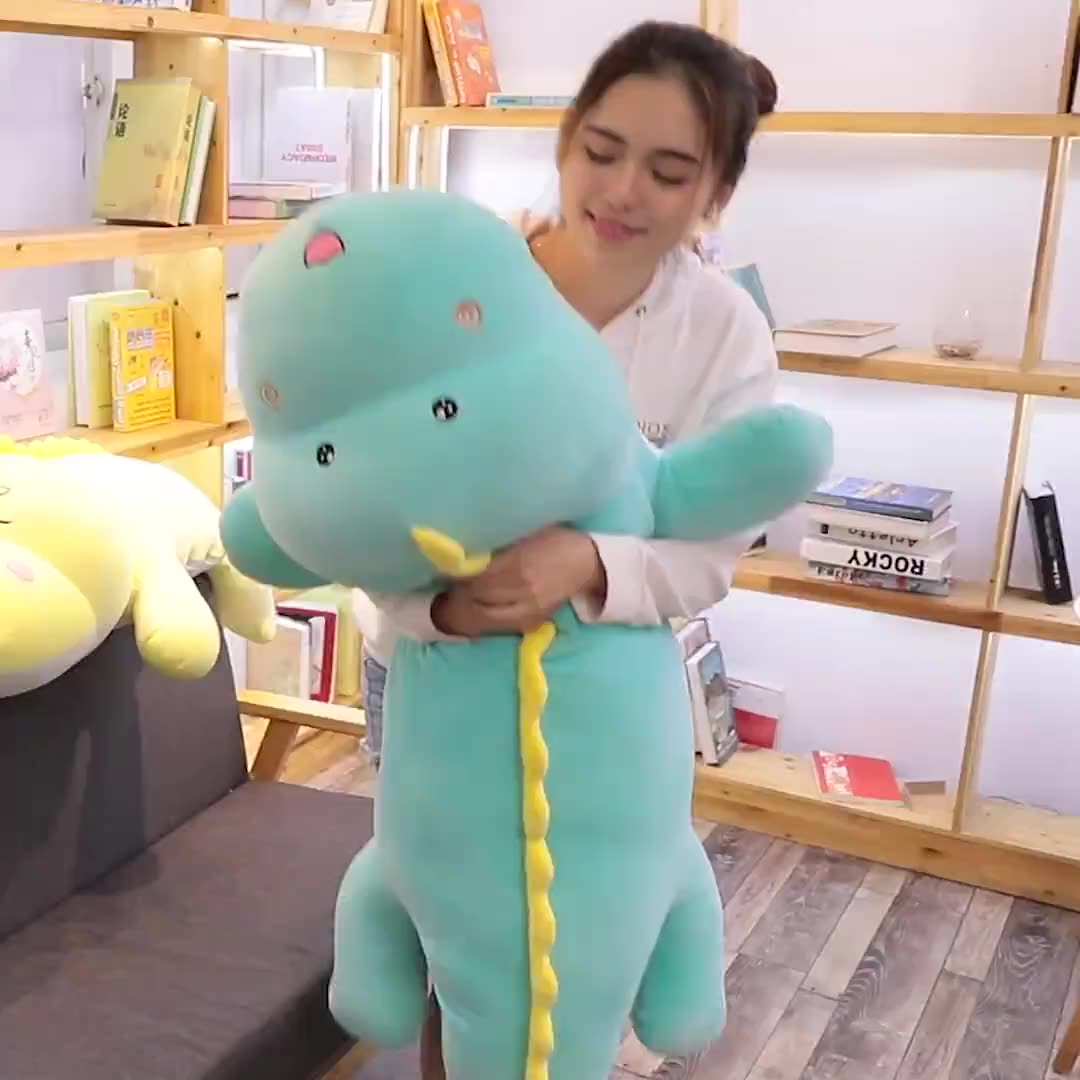 150CM Large Dinosaur Pillow Soft Stuffed Animal Dolls Plush Toys Mascot Birthday Xmas Gifts