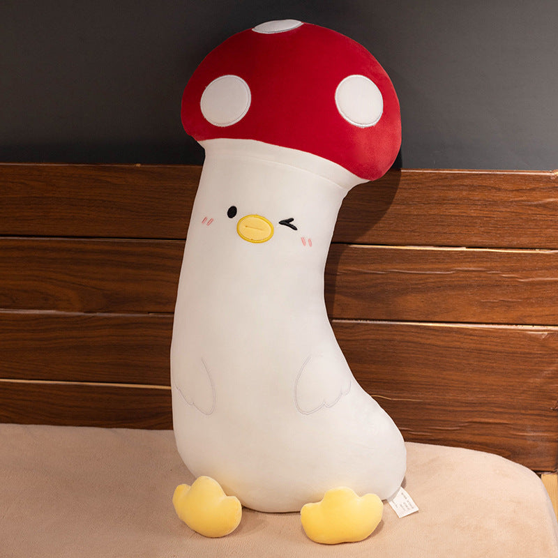 120CM Eggplant Vegetable Chicken Sleep Pillow Mushroom Broccoli Carrot Plush Toys Soft Stuffed Dolls Mascot Birthday Xmas Gift