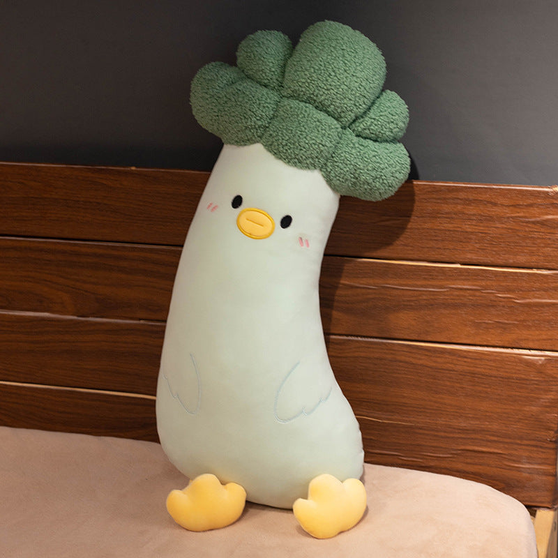 120CM Eggplant Vegetable Chicken Sleep Pillow Mushroom Broccoli Carrot Plush Toys Soft Stuffed Dolls Mascot Birthday Xmas Gift
