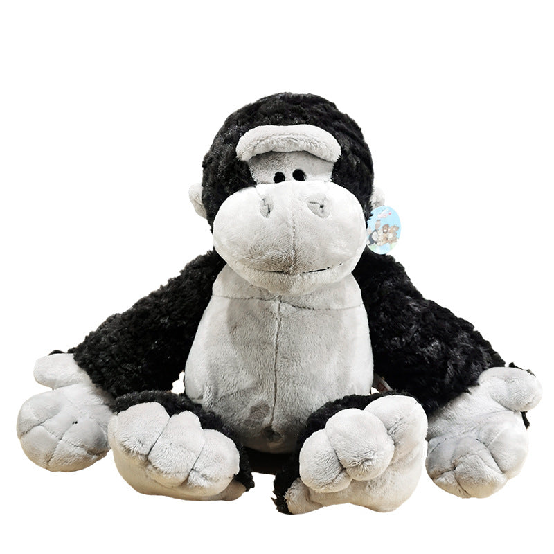 35CM Mini Chimp Baby Hug'ems Plush Toys Cuddly Soft Stuffed Wild Animals Monkey Dolls For Kids Halloween Gifts Home Decor