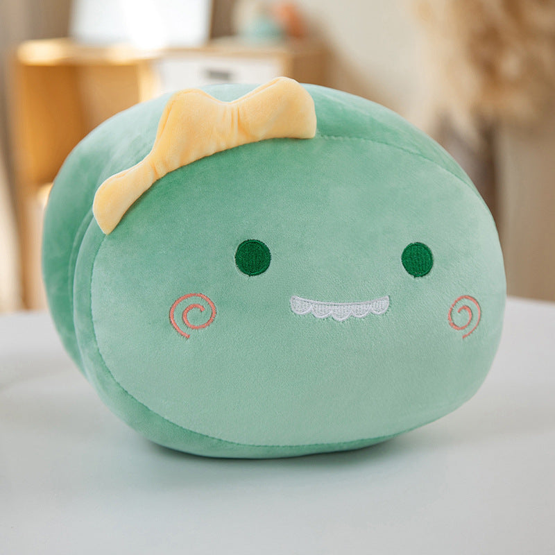 23CM Animals Dolls Cute Cartoon Plush Dinosaur Hand Warmers Bag Soft Plush Pillow Winter Expressive Gift For Kids Adult