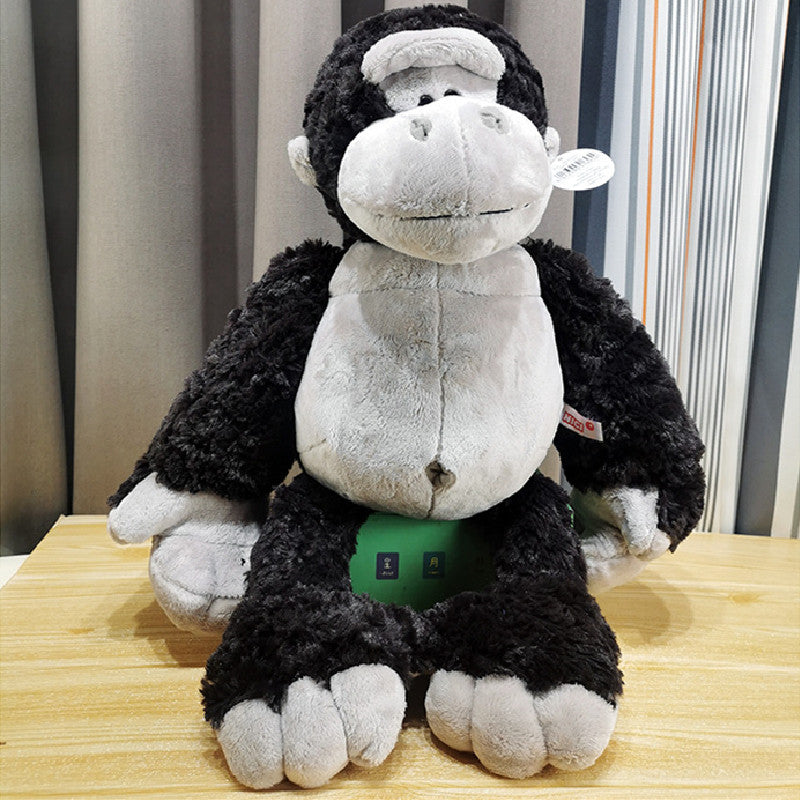 35CM Mini Chimp Baby Hug'ems Plush Toys Cuddly Soft Stuffed Wild Animals Monkey Dolls For Kids Halloween Gifts Home Decor