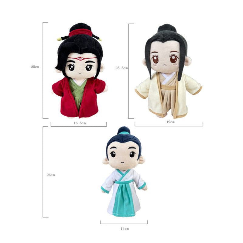 25M Olden Times Boys Plush Dolls Plush Toys Soft Stuffed Cotton Doll Adult Kids Gift