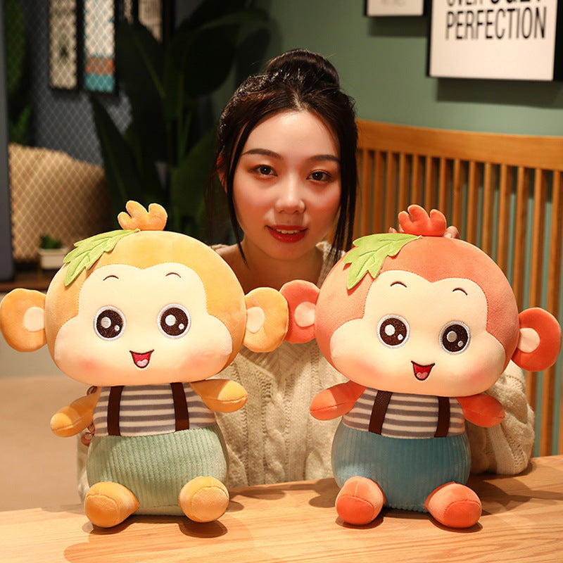 65CM Cute Monkey Dolls Stuffed Wild Animals Plush Pillow Toy For Kids Birthday Xmas Gifts