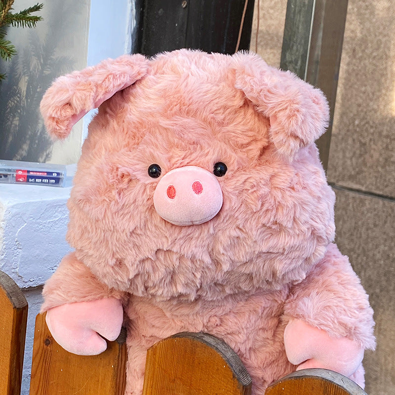 40CM Fat Dinosaur/Pig/Cat/Fox Stuffed Animals Dolls Plush Pillow Toys Mascot Kids Birthday Xmas Gift Home Decor