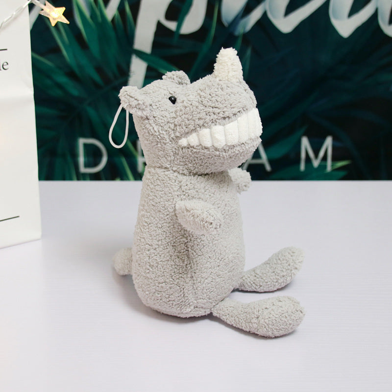 25CM Smile Wild Animals Dolls Koala/ Lion/ Crocodile/ Shark/ Frog/ Rhinoceros/ Bat Soft Toy Mascot Xmas Gifts Home Decor