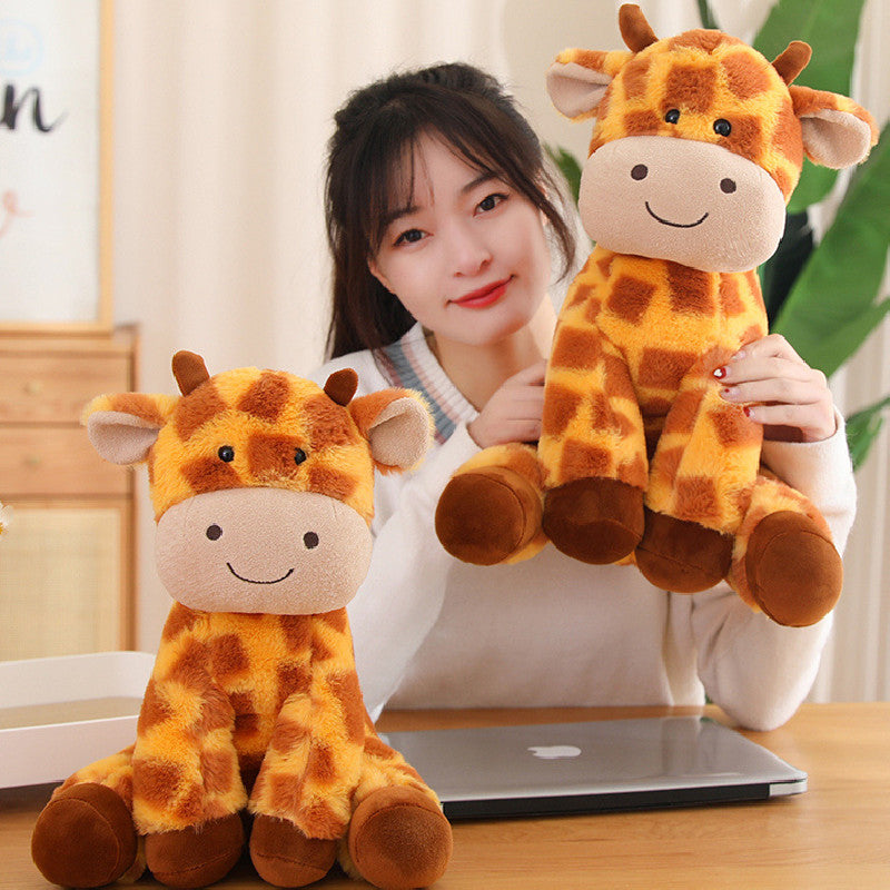 45CM Sika Deer Toys Soft Dolls Kawaii Animals Christmas Dolls Birthday Gift For Kids Baby Mascot Halloween Gifts