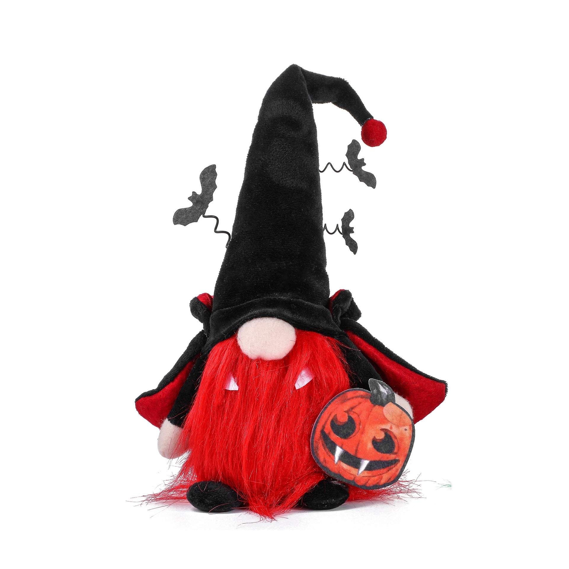 31CM Halloween Vampire Pumpkin Bandage The Gnome Figurine Dolls Toy Xmas Gifts Mascot Festival Home Decor