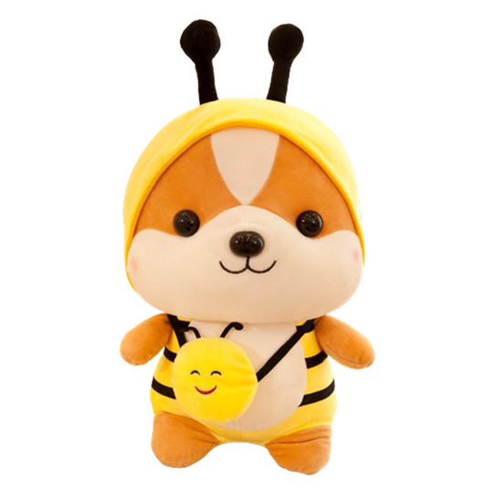 Lovely Cosplay Squirrel Toys Soft Dolls Kawaii Stuffed Animals Accompanying Dolls Birthday Gift For Kids Baby Mascot Halloween Gifts