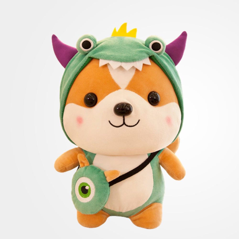 Cartoon Cosplay Dinosaur Squirrel Toys Soft Stuffed Animals Dolls Kawaii Animals Christmas Dolls Birthday Gift For Kids Baby Mascot Halloween Gifts