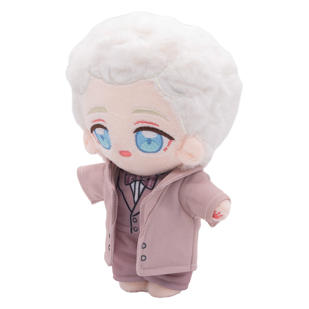 TV Good Omens Aziraphale Angle Cosplay Plush Toys Cartoon Soft Stuffed Dolls Mascot Birthday Xmas Gift