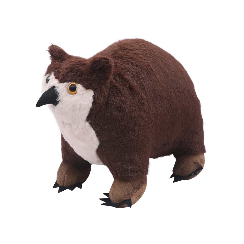 Game Baldur's Gate Brown Owl Bear Cub Cosplay Plush Toys Cartoon Soft Stuffed Dolls Mascot Birthday Xmas Gift