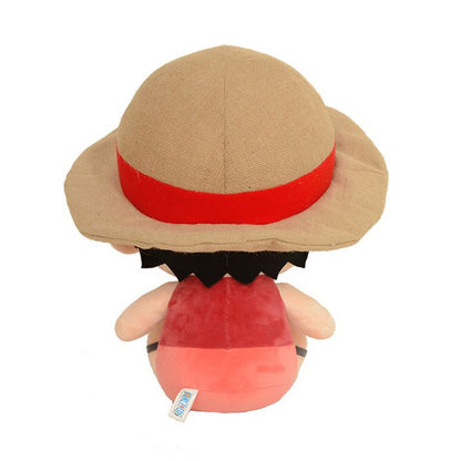 25CM Luffy Plush Toys Cosplay Dolls Cartoon Soft Stuffed Mascot Birthday Xmas Gift