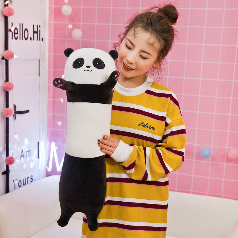 90CM Long Panda Koala Pillow Plush Toys Soft Stuffed Animal Dolls Mascot Birthday Xmas Gift