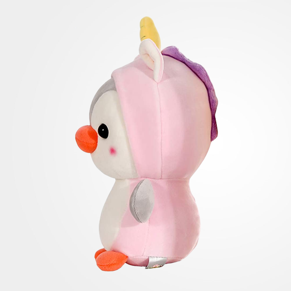 Lovely Cosplay Unicorn Penguin Toys Soft Stuffed Dolls Kawaii Animals Accompanying Dolls Birthday Gift For Kids Baby Mascot Halloween Gifts