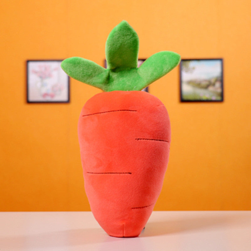 25CM Kawaii Fruit Strawberry/ Banana/ Apple/ Pineapple/ Cherry/ Orange/ Carrot/ Watermelon Stuffed Doll Plush Toy Soft Gift Home Decor